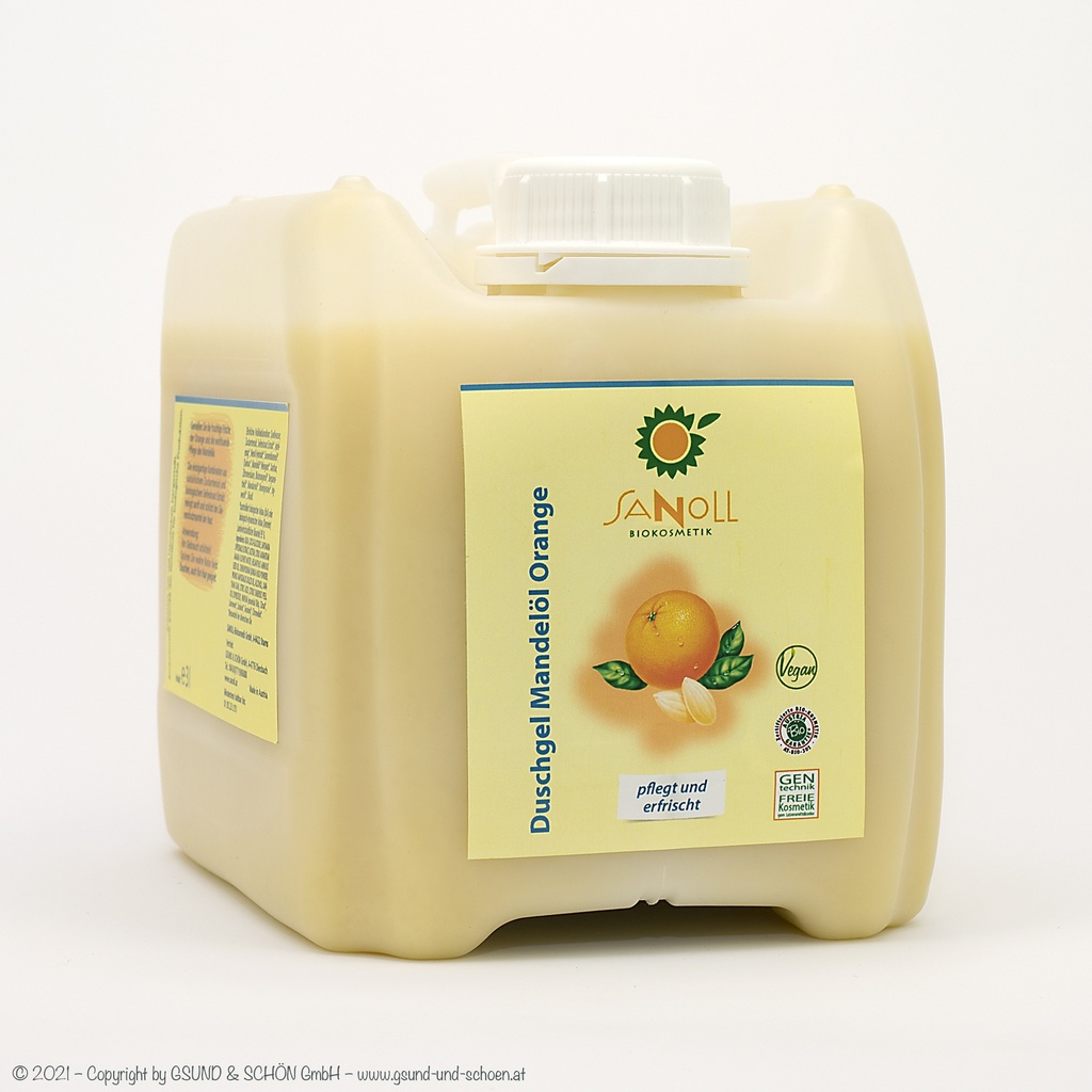 Duschgel Mandelöl-Orange (3 Liter Kanister) - Aktionsartikel