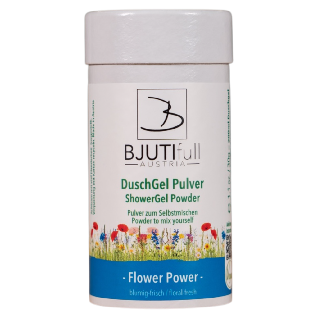 DuschGel Pulver FLOWER POWER