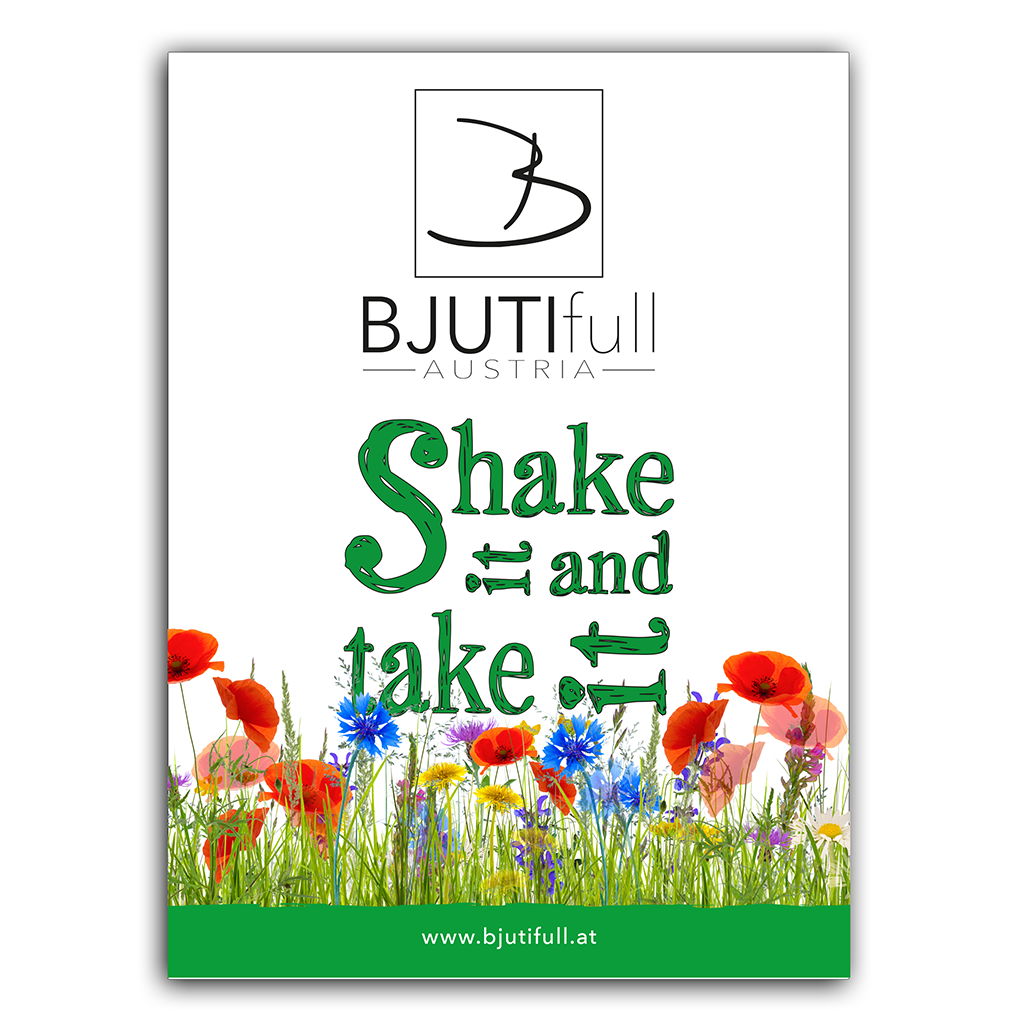 Folder BJUTIfull Pulver-Produkte (Shampoo, Duschgel, Flüssigseife)