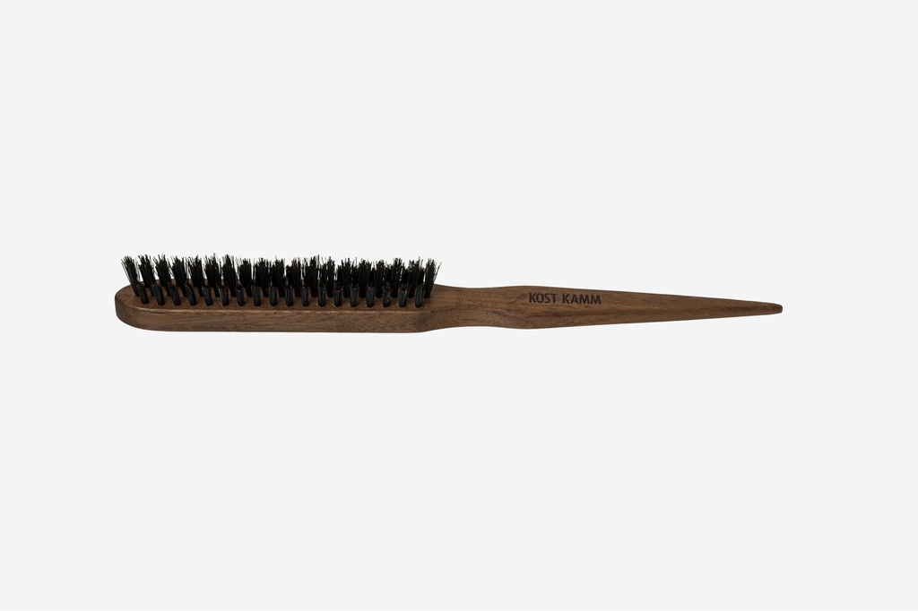 Sleek Brush, mit Spitze, Nussbaum