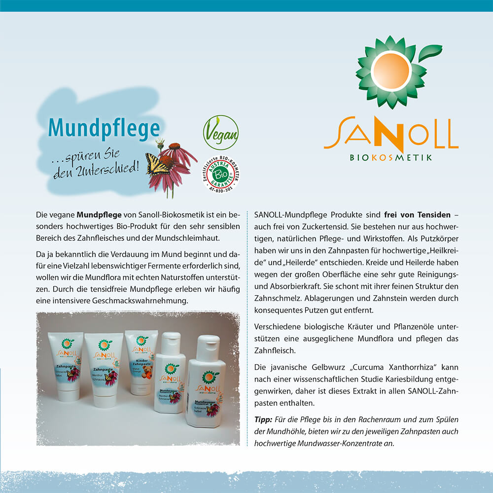 Info SANOLL Mundpflege