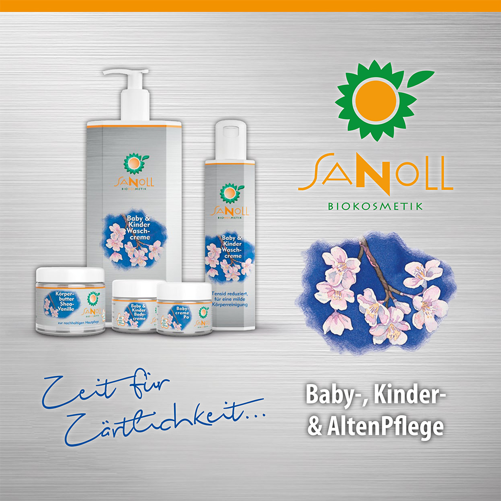 Info SANOLL Baby-, Kinder- &amp; Altenpflege