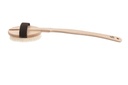 Badebürste mit abnehmbarem Stiel, oval, Buche