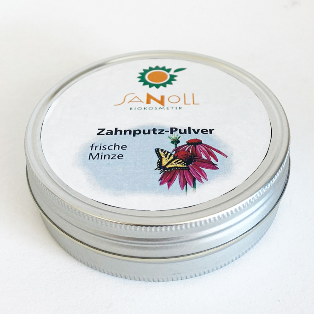 Zahnputz-Pulver frische Minze