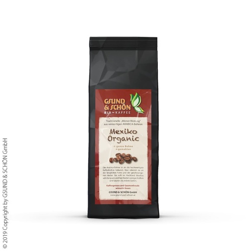[37100-500] Bio-Kaffee Mexico Organic (ganze Bohne)