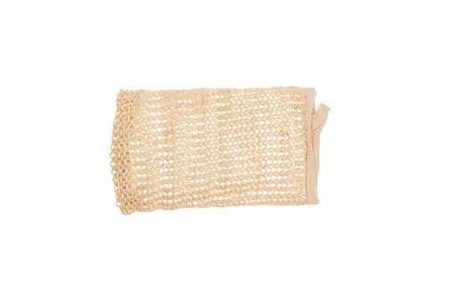 [k3340] Massagehandschuh, Sisal gestrickt